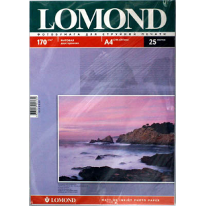 Бумага Lomond A4 170г/м2 100л. матовая двухсторонняя