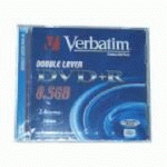   VERBATIM DVD+R 2.4x 8.5Gb