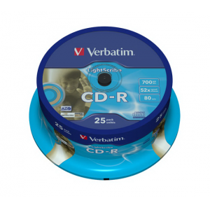    Verbatim CD-R80 52x 700  (25 )  cake box