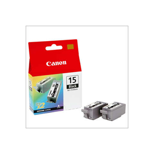 CANON BCI-15 Black Twin (8190A002) for BJ-I70/80
