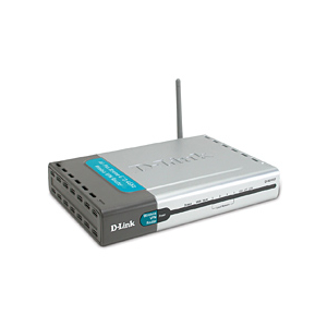  D-Link DL-824VUP+   VPN, 4 LAN 10/100, 802.11g, LPT/USB  