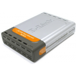 HUB D-Link DES-1005D/E Коммутатор 5 портовый 10/100
