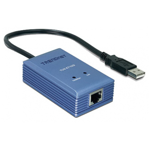 .  USB 2.0 TRENDNet TU2-ET100  to 10/100Mbps Fast Ethernet Adapter