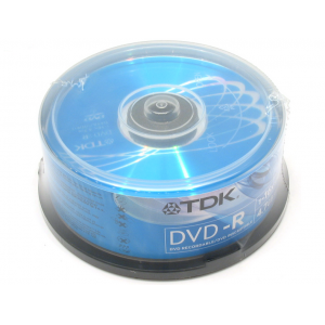    TDK DVD-R 16x 4,7Gb (25 ) Cake Box 