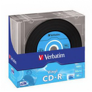    VERBATIM CD-R80 52x 700  VINIL slim box