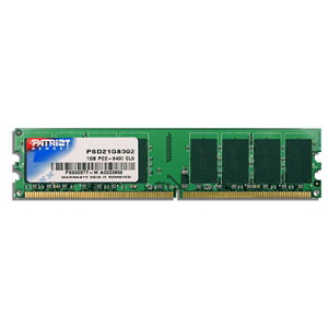   DDR2 800 1Gb (PC2-6400) Patriot PSD21G800(2/1/H/816)