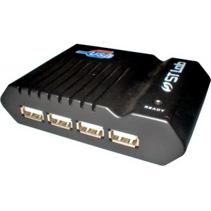 Контроллер HUB USB STLab U271 (4-ех портовый)