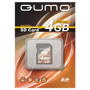 Secure Digital 4Gb QUMO HC6 (QM4GSDHC6)