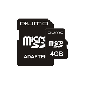   microSDHC 4Gb Qumo class 4 QM4GMICSDHC4