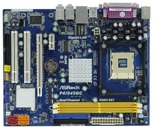   ASROCK P4I945GC(/M/ASR) (945G LGA478 DDR2-667 PCI-E SATA2 8ch Audio VGA) mATX Retail
