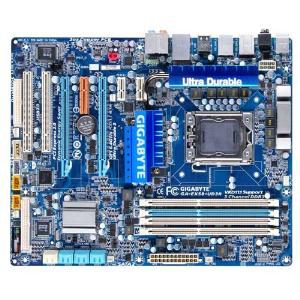   GIGABYTE GA-EX58-UD3R (X58 LGA1366 PCI-E DDR3-2100 SATA2 RAID 8-ch Audio GLAN 1394) ATX Retail