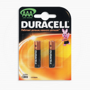  Duracell LR03 BASIC 2 . 