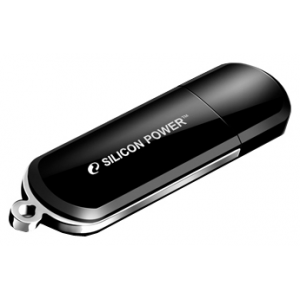  USB2.0 4Gb Silicon Power Luxmini 322 (SP004GBUF2322V1K) Black