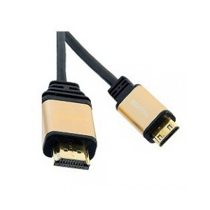   HDMI - mini-HDMI  , 1080p,  0,5 