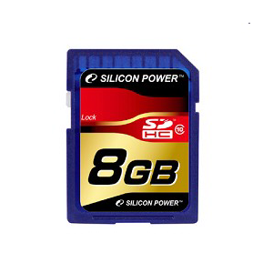   SDHC 8Gb Silicon Power Class 10 SP8GBSDHC10/SP008GBSDH010V10