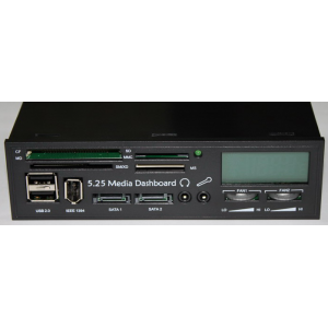    5.25" MATCH TECH IN-5252 (All in 1,1394, SATA-2, USB 2-, LCD display, Audio IN/OUT,   .) 