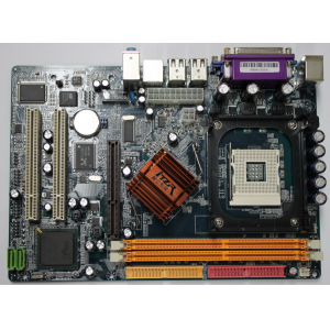   ITZR 865GVKL (i865GV LGA478 DDR-400 AGP SATA VGA 2ch-Audio Lan LPT COM) mATX Retail