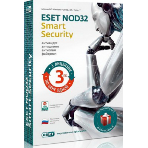   NOD32 Smart Security + Bonus 1   3  (NOD32-ESB-NS-BOX-1-1)