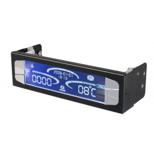    5.25" Lian Li TR-5B(X/F) Black (LCD Thermometer)