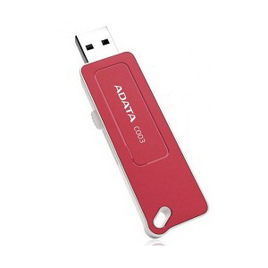 USB2.0 Flash Drive 8Gb A-Data [C003] Red ultra slim
