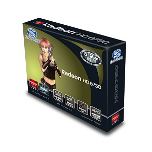  Sapphire ATI Radeon HD 6750 1024MB GDDR5 DVI-I HDMI DP PCI-E (11186-01-20G) Retail