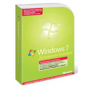  Windows 7 Home Basic Russian Only DVD (F2C-01090)