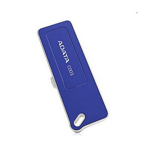 USB2.0 Flash Drive 4Gb A-Data [003] Blue ultra slim