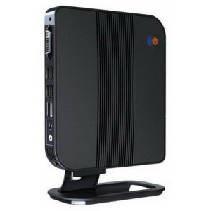 Pegatron Walle L6 DVI, CPU (Atom230) + NV-MCP7A-ION, BLACK, 1GB DDR2 on board, black color, DVI, LAN,4xUSB, Vesa mount, single pack box, CD/Manual {5}