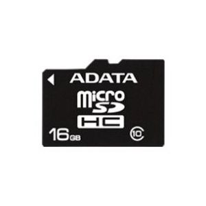   microSDHC 16Gb  ADATA Class 10 AUSDH16GCL10-RA1