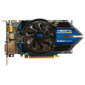  Sapphire ATI Radeon HD 6770 VAPOR-X 1024MB GDDR5 DUAL DVI-I DP PCI-E OC VERSION (11189-01-20G) Retail