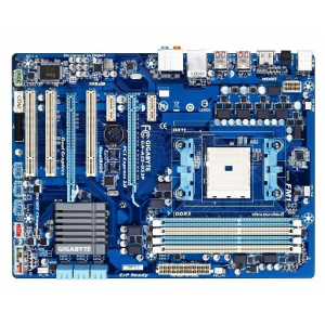   GIGABYTE GA-A55-DS3P (AMD A75 Socket FM1 PCI-E DDR3-2400 SATA2 Raid 8-ch Audio HDMI GLan) ATX Retail