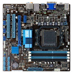   ASUS M5A78L-M/USB3 (AMD760G AM3+ DDR3 Hybrid CrossFireX mATX) Retail