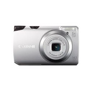  Canon PowerShot A3200 IS silver {14Mpix, 5x zoom, 2.7" LCD}