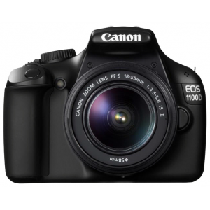  Canon EOS 1100D Kit (EF-S 18-55 DC III) {12.2Mpix, 2.7" TFT, SD/SDHC/SDXC, LP-E10} [5161B011]