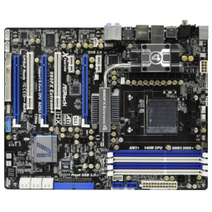   ASROCK 990FX EXTREME4 (AMD990FX Socket AM3 PCI-E DDR3-2100 SATA3 8-ch Audio GLAN) ATX Retail