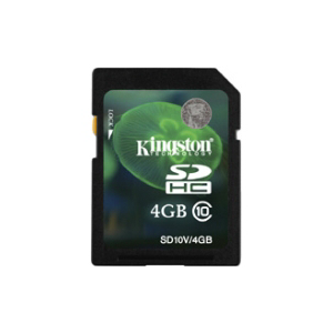 Secure Digital 4Gb Kingston Class 10 (SD10V/4GB)