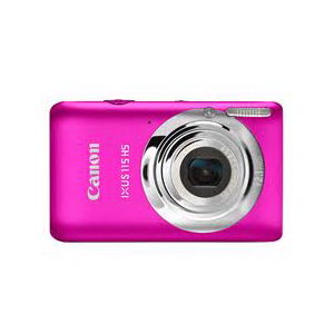  Canon Digital IXUS 115 HS pink {12.1Mpix CMOS,4x zoom,3" LCD,SD/SDHC/MMC,USB}