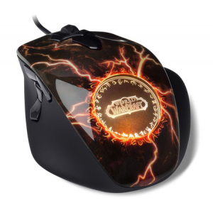  SteelSeries WoW MMO Gaming Mouse Legendary (62050) , ,  