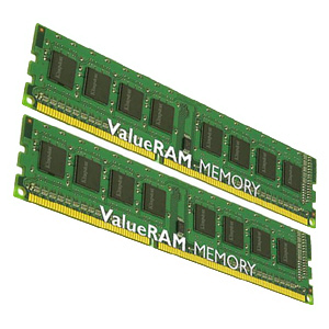  DDR-III 1333 DIMM 2048MB (PC3-10600 2 x 1Gb) Kingston [KVR1333D3N9K2/2G]