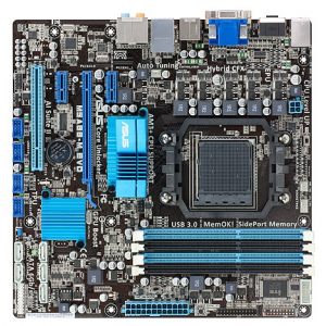   ASUS M5A88-M EVO (AMD880G Socket AM3+ DDR3-2000 SATA3 RAID 8-ch Audio GLAN USB3.0 ATI Radeon HD 4250) mATX Retail