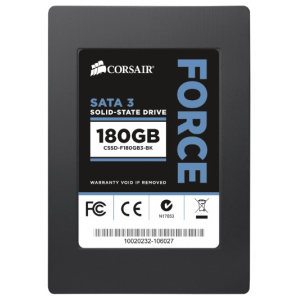   SSD 180GB Corsair F60 SATA3 [CSSD-F180GB3-BK] 550MB/s read, 520 MB/s write
