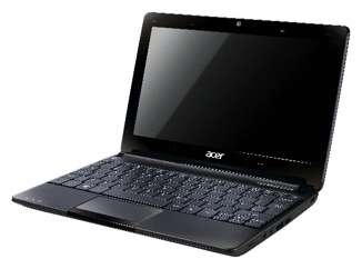  Acer Aspire One AOD270-268kk 10" (Atom N2600B 2Gb 320Gb Wi-Fi CAM Win-7 Starter) Black [LU.SGA08.019]