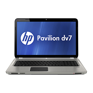  HP Pavilion dv7-6c00er 17" (A4-3330MX 4Gb 500Gb DVDRW HD 7670 1Gb Wi-Fi BT CAM) Gray [A7T38EA]