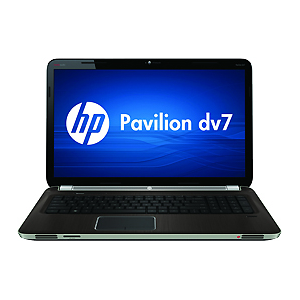  HP Pavilion dv7-6c01er 17" (A6 3430MX 6Gb 750Gb DVDRW HD7670 1Gb Wi-Fi BT Cam Win-7 HP) Metal Dark Um [A7T56EA]