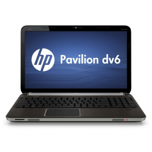 HP Pavilion dv6-6c03er 15" (A6-3430MX 6Gb 640Gb DVDRW ATI HD7670 1Gb Wi-Fi BT Cam Win-7 HB) Metal dark umber [A8U47EA]