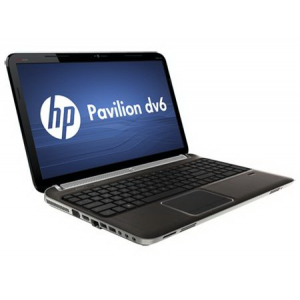  HP Pavilion dv6-6b04er 15" (A8-3510MX 6Gb 640Gb DVDRW HD6755G2 1Gb Wi-Fi BT Cam Win-7 HB) Metal dark [QG926EA]