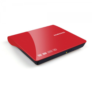   DVD-RW Samsung SE-208AB/TSRS, USB 2.0, Red (Retail)