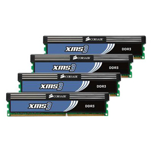  DDR-III 1600 DIMM 8192MB (PC3-12800 4 x 2Gb) Corsair CL9 [CMX8GX3M4A1600C9]