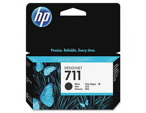  HP 711 38-ml Black Ink Cartridge   T120/T520 (CZ129A)