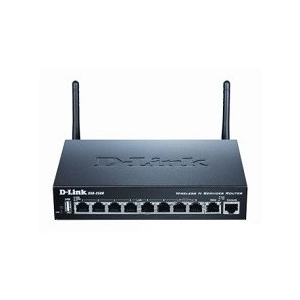 Wi-Fi роутер D-Link DSR-250N (8xLAN 1000Мбит/с 1xUSB Wi-Fi 300Мбит/с)